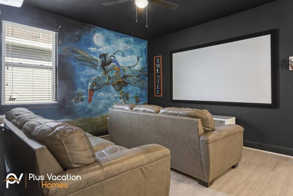 551-Luxury 8 Bedrooms Villa Pool& Spa-Movie Room Orlando Extérieur photo