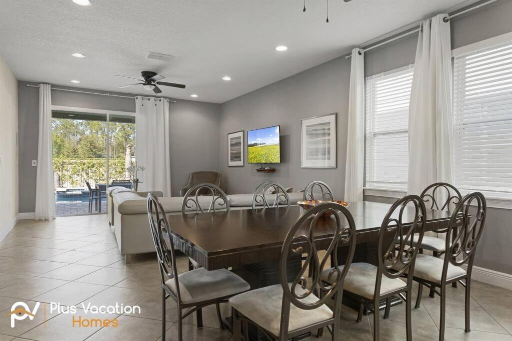 551-Luxury 8 Bedrooms Villa Pool& Spa-Movie Room Orlando Extérieur photo