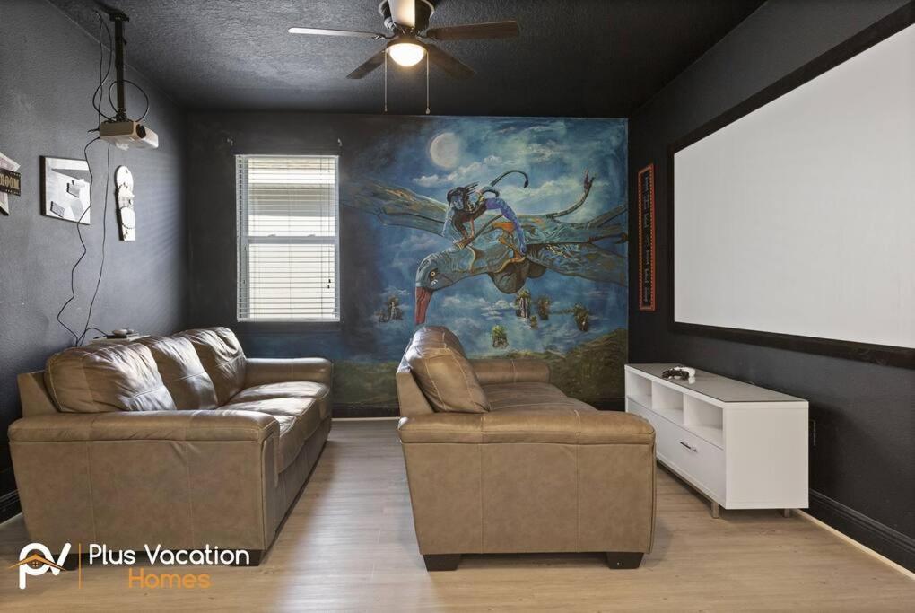 551-Luxury 8 Bedrooms Villa Pool& Spa-Movie Room Orlando Extérieur photo